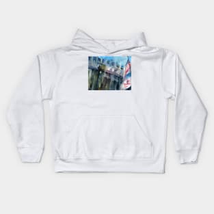 SHEA STADIUM Kids Hoodie